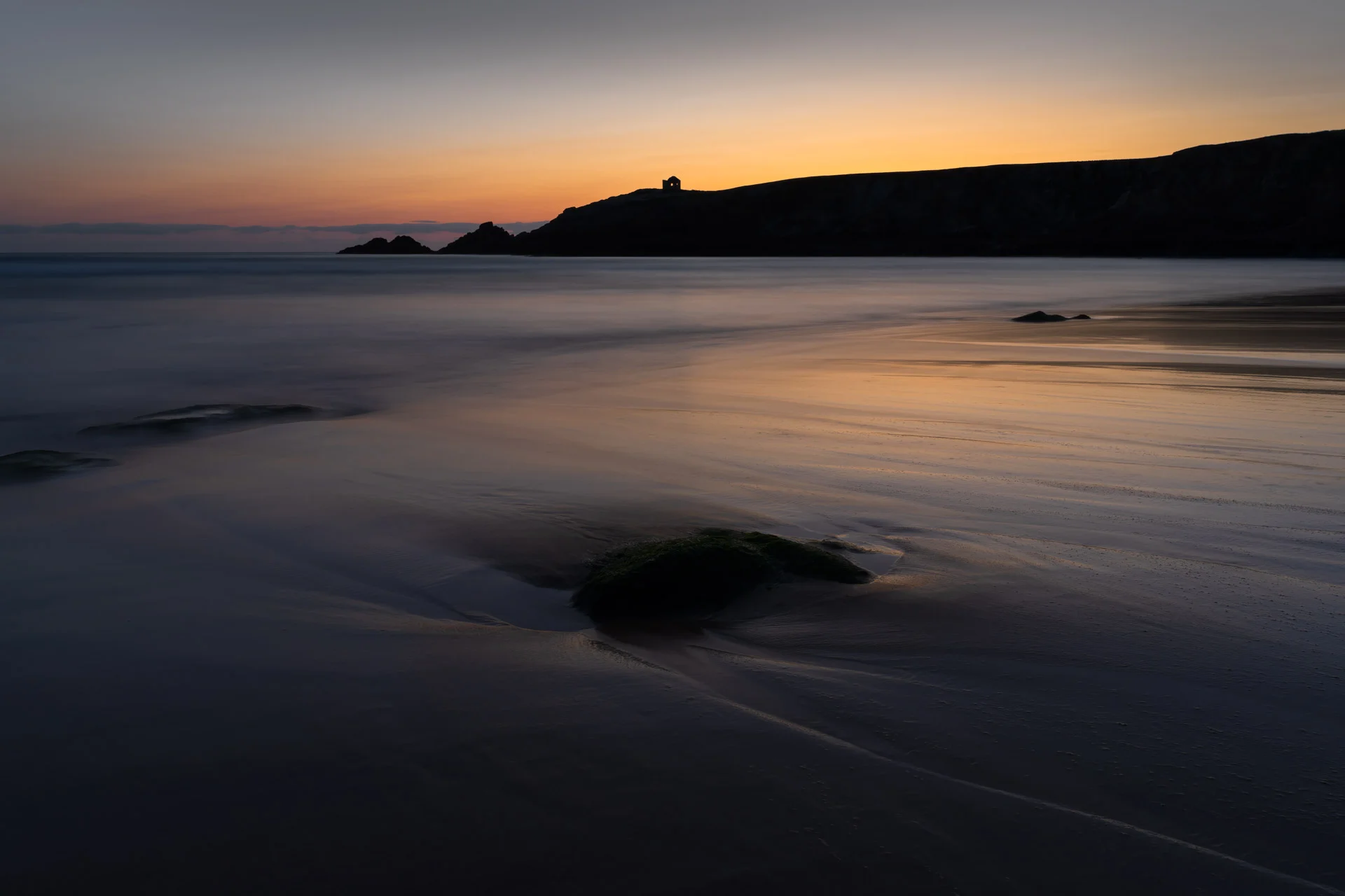 Seascape of Port Blanc near Quiberon