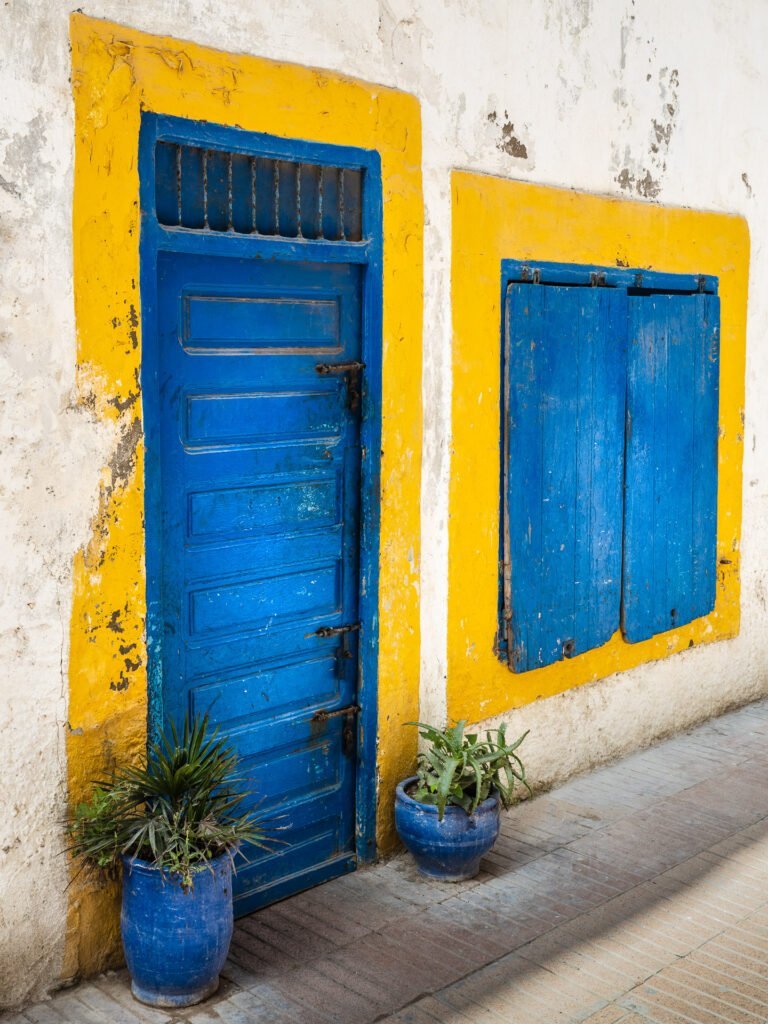 Door entrance in Essaouira