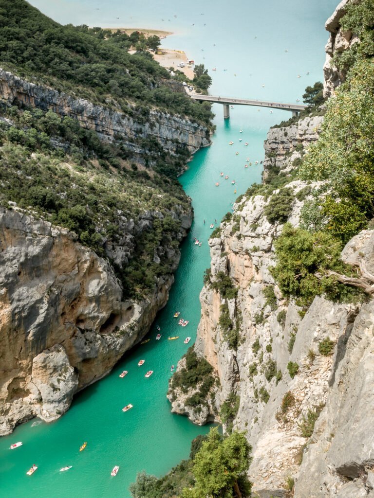 View on the Verdon river