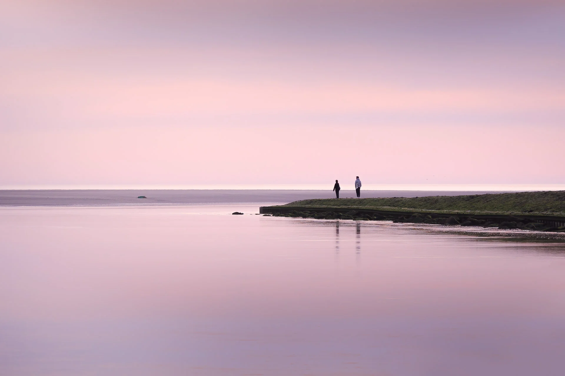 Minimalist scene at Berck-sur-Mer